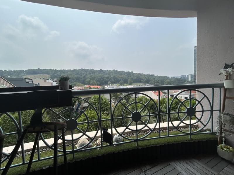 Chantilly Rise, 82 Hillview Avenue, Dairy Farm / Bukit Panjang / Choa Chu Kang, 3 Bedrooms, 1,206 sqft, Condominium For Sale, by Patrick Ang, 500262818 - Balcony - PropertyGuru.com.sg