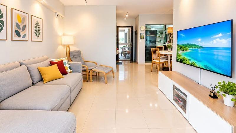 275A Compassvale Link, 275A Compassvale Link, Hougang / Punggol / Sengkang, 3 Bedrooms, 979 sqft, HDB Flat For Sale, by James Yeo, 500262832 - Living Room - PropertyGuru.com.sg