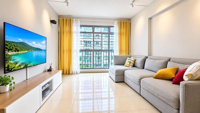 275A Compassvale Link, 275A Compassvale Link, Hougang / Punggol / Sengkang, 3 Bedrooms, 979 sqft, HDB Flat For Sale, by James Yeo, 500262832 - Living Room - PropertyGuru.com.sg