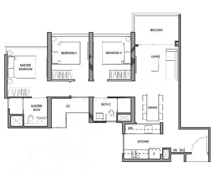 Parc Botannia, 12 Fernvale Street, Seletar / Yio Chu Kang, 3 Bedrooms, 861 sqft, Condominium For Sale, by Annie Heng, 500262834 - PropertyGuru.com.sg