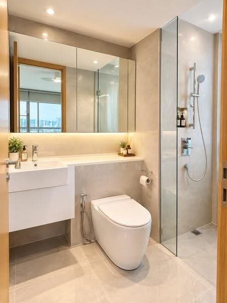 Eight Riversuites, 2 Whampoa East, Balestier / Toa Payoh, 3 Bedrooms, 980 sqft, Condominium For Sale, by Karen Su, 500262862 - Bathroom - PropertyGuru.com.sg