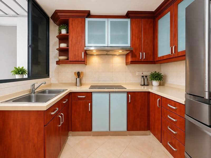 Glendale Park, 25A Hillview Avenue, Dairy Farm / Bukit Panjang / Choa Chu Kang, 2 Bedrooms, 1,033 sqft, Condominium For Rent, by Yian Wong, 500262901 - Kitchen - PropertyGuru.com.sg