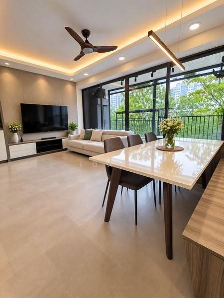 Bellewaters, 11 Anchorvale Crescent, Hougang / Punggol / Sengkang, 3 Bedrooms, 1,055 sqft, Condominium For Sale, by Edwin Leong, 500262930 - Living Room - PropertyGuru.com.sg