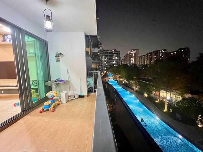 Kingsford Waterbay, 84 Upper Serangoon View, Hougang / Punggol / Sengkang, 3 Bedrooms, 1,109 sqft, Condominium For Rent, by Keith Tang, 500262955 - Balcony - PropertyGuru.com.sg