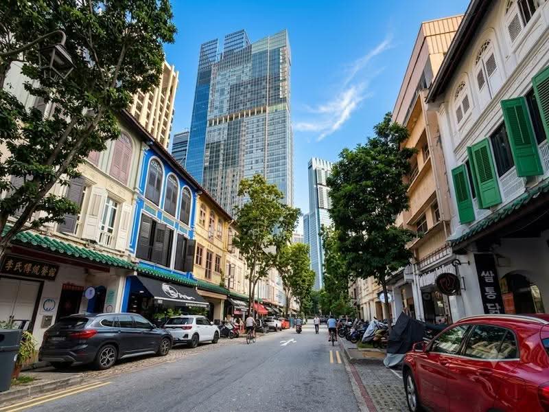 Amoy / Telok Ayer St. #02 F&B. Exhaust, 3 phase etc etc/ With terrace, Telok Ayer Street. Amoy Street. Stanley Street. Club Street, Boat Quay / Raffles Place / Marina, 2,100 sqft, Food & Beverage For Rent, by Sophia Ho, 500262964 - Exterior - CommercialGuru.com.sg