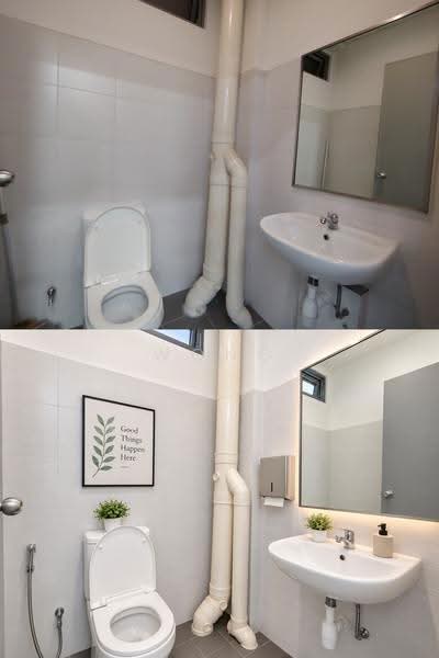 Mega@Woodlands, 39 Woodlands Close, Admiralty / Woodlands, 2,378 sqft, Light Industrial (B1) For Sale, by Wong Jun Jie, 500262968 - Bathroom - CommercialGuru.com.sg