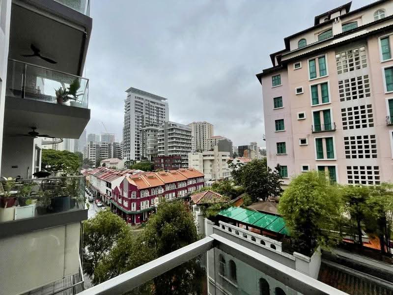 The Pier at Robertson, 80 Mohamed Sultan Road, Orchard / River Valley, 1 Bedroom, 732 sqft, Apartment For Rent, by Ling Shek, 500262977 - Balcony - PropertyGuru.com.sg