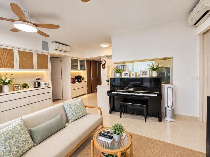 Stirling Residences, 21 Stirling Road, Alexandra / Commonwealth, 4 Bedrooms, 1,346 sqft, Condominium For Rent, by Yvonne See, 500263000 - Living Room - PropertyGuru.com.sg