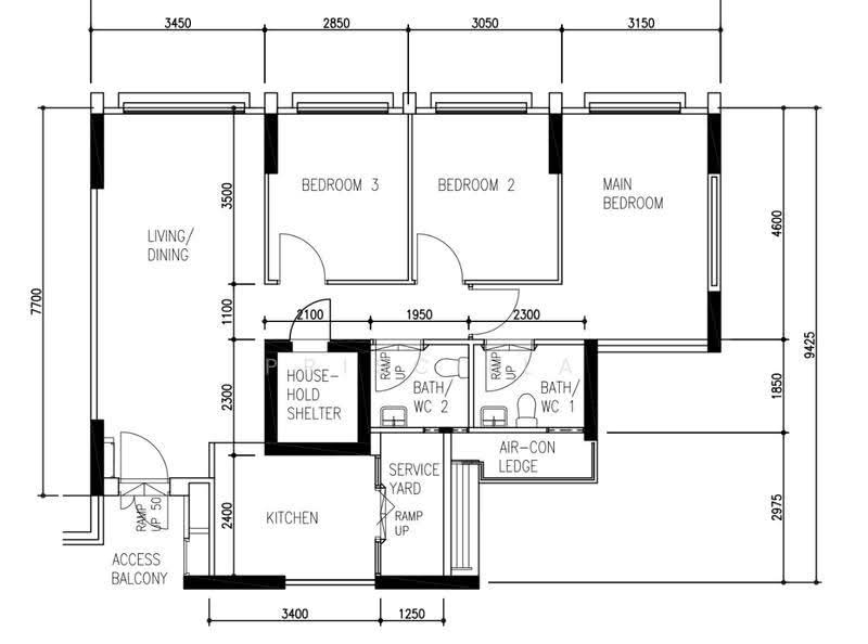 260C Punggol Way, 260C Punggol Way, Hougang / Punggol / Sengkang, 3 Bedrooms, 1,001 sqft, HDB Flat For Sale, by Priscilla Ong, 500263010 - PropertyGuru.com.sg