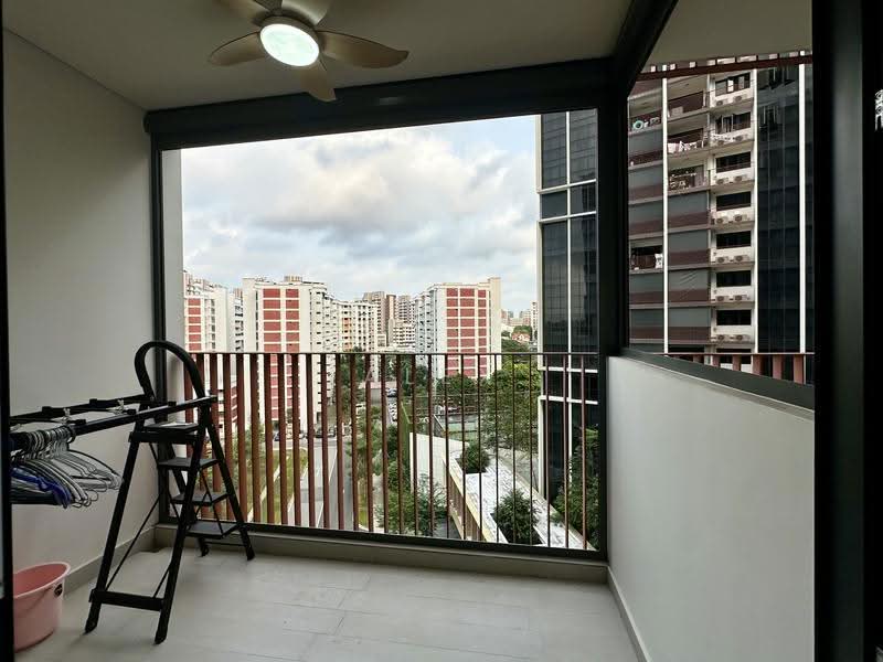 Riverfront Residences, 41 Hougang Avenue 7, Hougang / Punggol / Sengkang, 1 Bedroom, 517 sqft, Condominium For Sale, by Alex Law, 500263020 - Balcony - PropertyGuru.com.sg