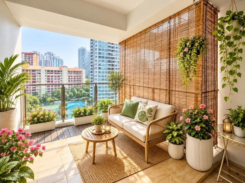 Clover By The Park, 6 Bishan Street 25, Ang Mo Kio / Bishan / Thomson, 3 Bedrooms, 1,216 sqft, Condominium For Sale, by Anson Goh 吴铭华, 500263023 - Balcony - PropertyGuru.com.sg