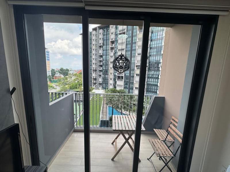 The Garden Residences, 1 Serangoon North View, Hougang / Punggol / Sengkang, 1 Bedroom, 452 sqft, Condominium For Sale, by Sean Pan, 500263037 - Balcony - PropertyGuru.com.sg