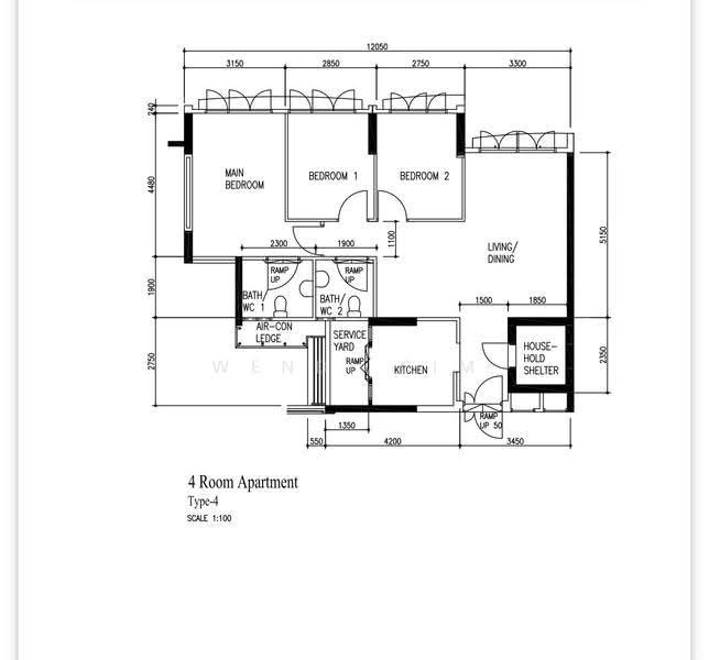 445 Yishun Avenue 11, 445 Yishun Avenue 11, Sembawang / Yishun, 3 Bedrooms, 990 sqft, HDB Flat For Sale, by Wendi Sim, 500263042 - PropertyGuru.com.sg