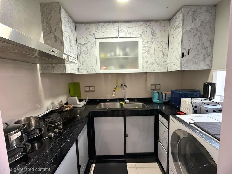 Twin Waterfalls, 82 Punggol Central, Hougang / Punggol / Sengkang, 3 Bedrooms, 1,119 sqft, Condominium For Sale, by Leslie Yap, 500263044 - Kitchen - PropertyGuru.com.sg