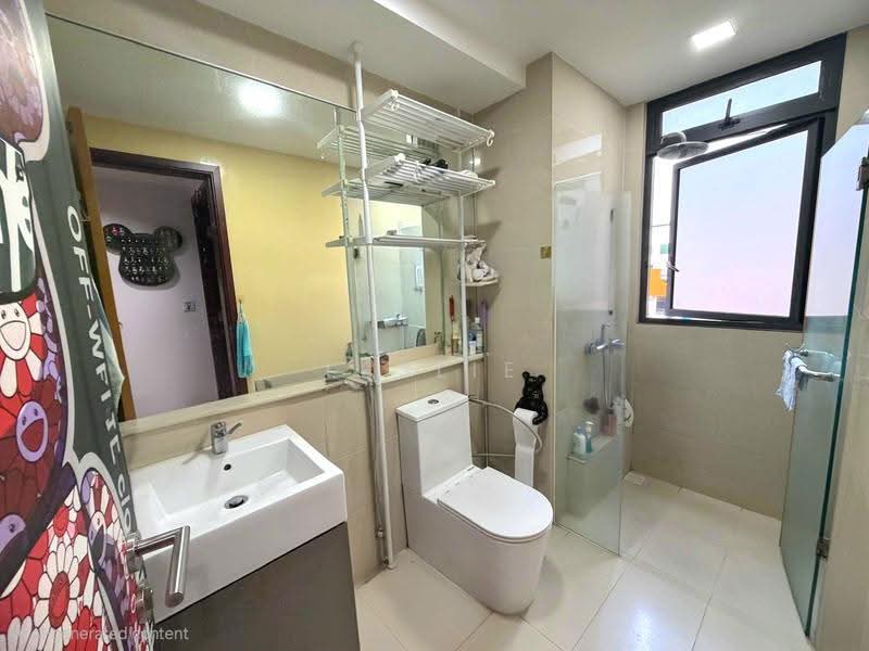 Twin Waterfalls, 82 Punggol Central, Hougang / Punggol / Sengkang, 3 Bedrooms, 1,119 sqft, Condominium For Sale, by Leslie Yap, 500263044 - Bathroom - PropertyGuru.com.sg