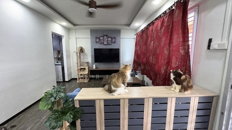 842 Woodlands Street 82, 842 Woodlands Street 82, Admiralty / Woodlands, 3 Bedrooms, 904 sqft, HDB Flat For Sale, by Rita Sabar, 500263074 - Living Room - PropertyGuru.com.sg