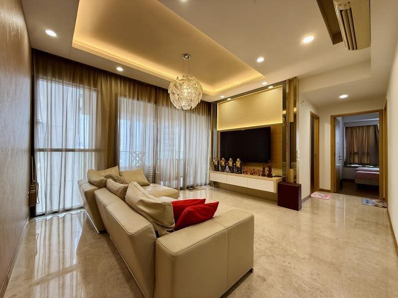 Cityscape at Farrer Park, 101 Mergui Road, Farrer Park / Serangoon Rd, 3 Bedrooms, 1,249 sqft, Condominium For Rent, by Linda Ong, 500263119 - Living Room - PropertyGuru.com.sg