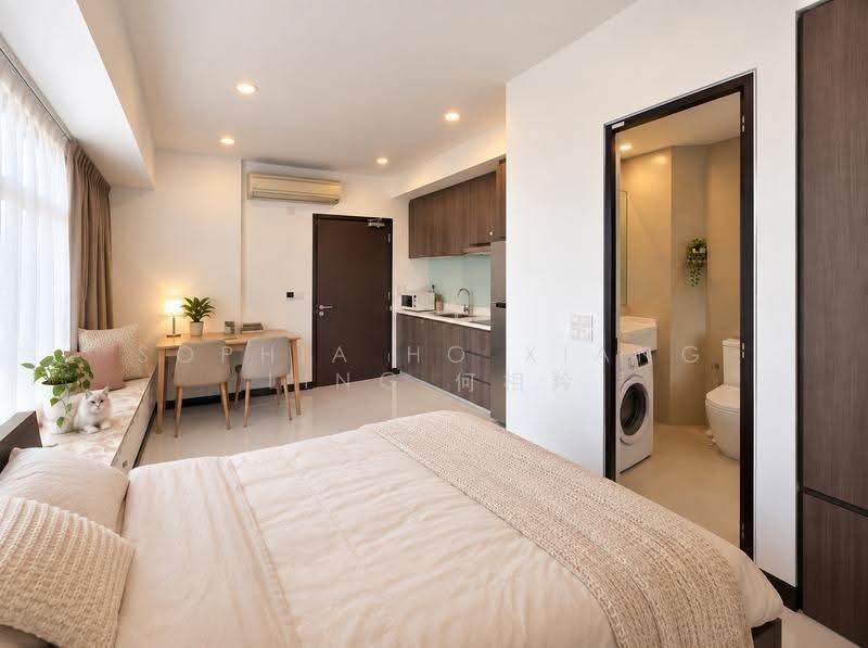 Sundance Suites, 12 Duku Place, East Coast / Marine Parade, Studio, 323 sqft, Condominium For Rent, by Sophia Ho Xiang Ling 何相羚, 500263182 - Bedroom - PropertyGuru.com.sg