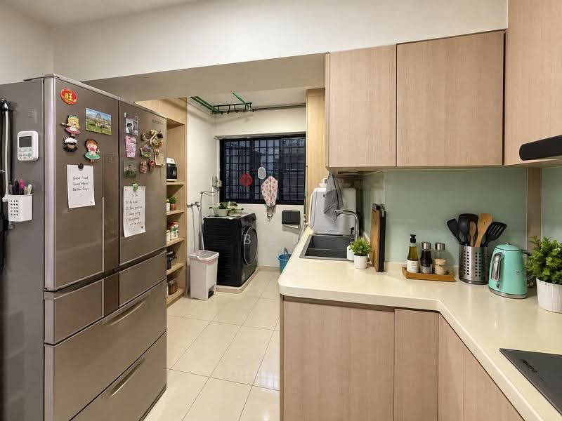 524 Woodlands Drive 14, 524 Woodlands Drive 14, Admiralty / Woodlands, 3 Bedrooms, 1,098 sqft, HDB Flat For Sale, by Ben Wong, 500263197 - Kitchen - PropertyGuru.com.sg