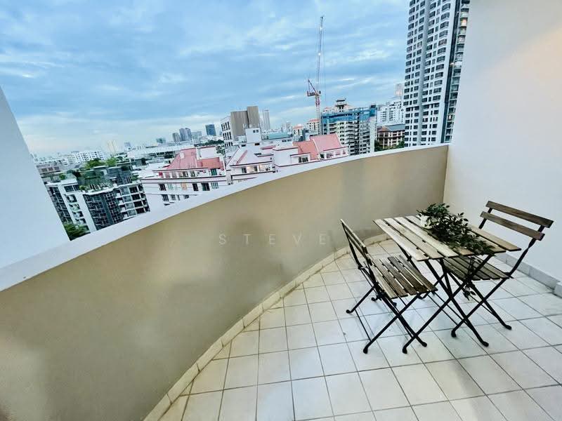 La Crystal, 160 Killiney Road, Orchard / River Valley, Room Rental, 120 sqft, Condominium For Rent, by Steve Voon, 500263236 - Balcony - PropertyGuru.com.sg