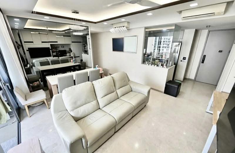 Riversails, 12 Upper Serangoon Crescent, Hougang / Punggol / Sengkang, 4 Bedrooms, 1,367 sqft, Condominium For Sale, by Irwin Hafiz, 500263237 - Living Room - PropertyGuru.com.sg