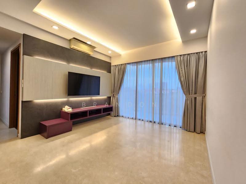 Waterbank at Dakota, 25 Dakota Crescent, Eunos / Geylang / Paya Lebar, 3 Bedrooms, 1,184 sqft, Condominium For Rent, by Brandon Koh, 500263238 - Living Room - PropertyGuru.com.sg