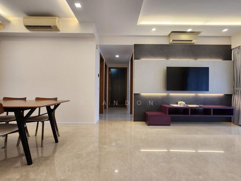 Waterbank at Dakota, 25 Dakota Crescent, Eunos / Geylang / Paya Lebar, 3 Bedrooms, 1,184 sqft, Condominium For Rent, by Brandon Koh, 500263238 - Living Room - PropertyGuru.com.sg