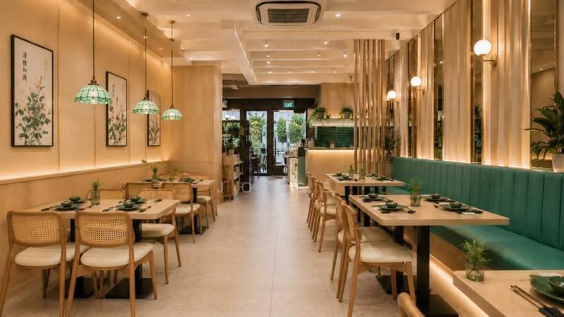New Bridge Road Whole Shophouse Unit, New Bridge Road | Chinatown | 牛车水, Chinatown / Tanjong Pagar, 3,470 sqft, Shop / Shophouse For Rent, by Joyce Foo, 500263248 - Dining Room AI - CommercialGuru.com.sg