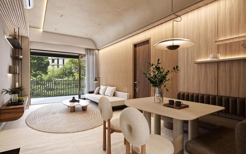The Reserve Residences, 13 Jalan Anak Bukit, Clementi Park / Upper Bukit Timah, 2 Bedrooms, 667 sqft, Condominium For Sale, by Mary Baey, 500263251 - Living Room - PropertyGuru.com.sg