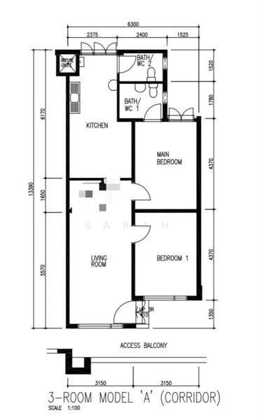 537 Bukit Batok Street 52, 537 Bukit Batok Street 52, Dairy Farm / Bukit Panjang / Choa Chu Kang, 2 Bedrooms, 785 sqft, HDB Flat For Sale, by Sarah Zhang, 500263258 - PropertyGuru.com.sg