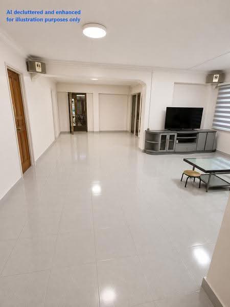 509 Choa Chu Kang Street 51, 509 Choa Chu Kang Street 51, Dairy Farm / Bukit Panjang / Choa Chu Kang, 3 Bedrooms, 1,410 sqft, HDB Flat For Rent, by Ben Chan, 500263262 - Living Room - PropertyGuru.com.sg