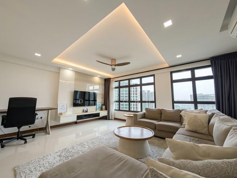 816B Keat Hong Link, 816B Keat Hong Link, Dairy Farm / Bukit Panjang / Choa Chu Kang, 3 Bedrooms, 1,206 sqft, HDB Flat For Rent, by Desmond Tan, 500263272 - Living Room - PropertyGuru.com.sg