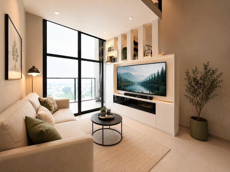 The Antares, 23 Mattar Road, Eunos / Geylang / Paya Lebar, Room Rental, 180 sqft, Condominium For Rent, by Lawrence Teo (赵世廷), 500263287 - Living Room - PropertyGuru.com.sg