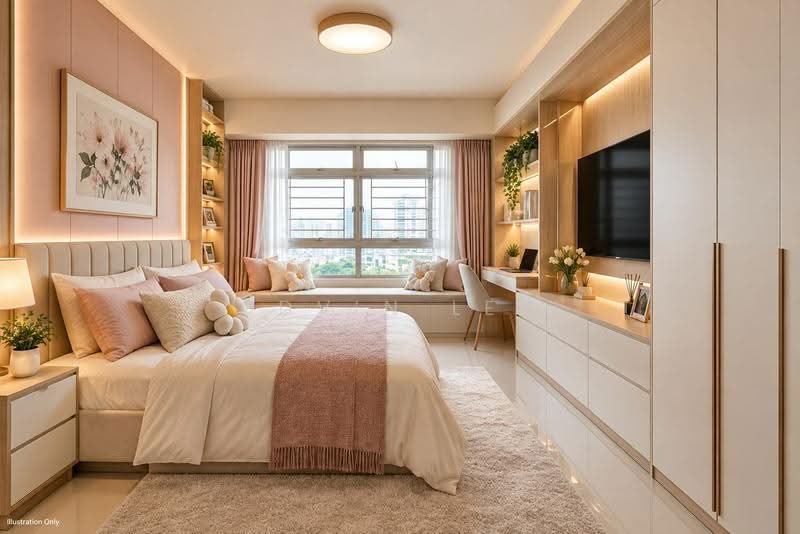 307B Ang Mo Kio Avenue 1, 307B Ang Mo Kio Avenue 1, Ang Mo Kio / Bishan / Thomson, 3 Bedrooms, 1,044 sqft, HDB Flat For Sale, by Edvin Lee, 500263289 - Bedroom - PropertyGuru.com.sg