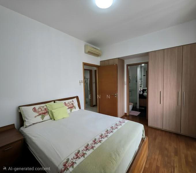 The Waterina, 51 Lorong 40 Geylang, Eunos / Geylang / Paya Lebar, 2 Bedrooms, 1,130 sqft, Apartment For Rent, by Kenn Lim, 500263290 - Master Bedroom - PropertyGuru.com.sg