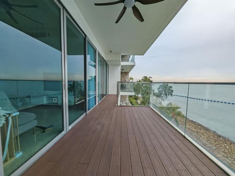 The Azure, 201 Ocean Drive, Harbourfront / Telok Blangah, 3 Bedrooms, 1,711 sqft, Condominium For Rent, by Gupta Sameer Raj, 500263291 - Balcony - PropertyGuru.com.sg