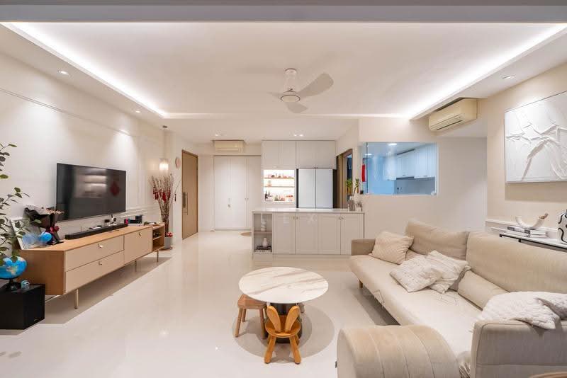 The Terrace, 86 Edgedale Plains, Hougang / Punggol / Sengkang, 4 Bedrooms, 1,313 sqft, Condominium For Sale, by Alex Deven, 500263306 - Living Room - PropertyGuru.com.sg
