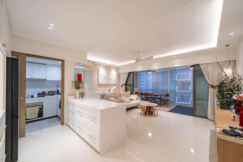 The Terrace, 86 Edgedale Plains, Hougang / Punggol / Sengkang, 4 Bedrooms, 1,313 sqft, Condominium For Sale, by Alex Deven, 500263306 - Living Room - PropertyGuru.com.sg