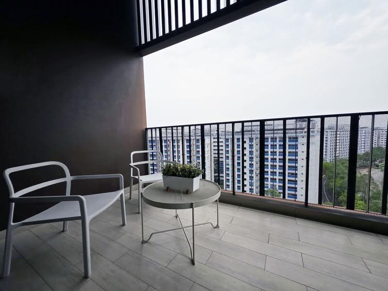 Bellewoods, 100 Woodlands Avenue 5, Admiralty / Woodlands, 2 Bedrooms, 1,066 sqft, Condominium For Sale, by Nick Tan, 500263309 - Balcony - PropertyGuru.com.sg