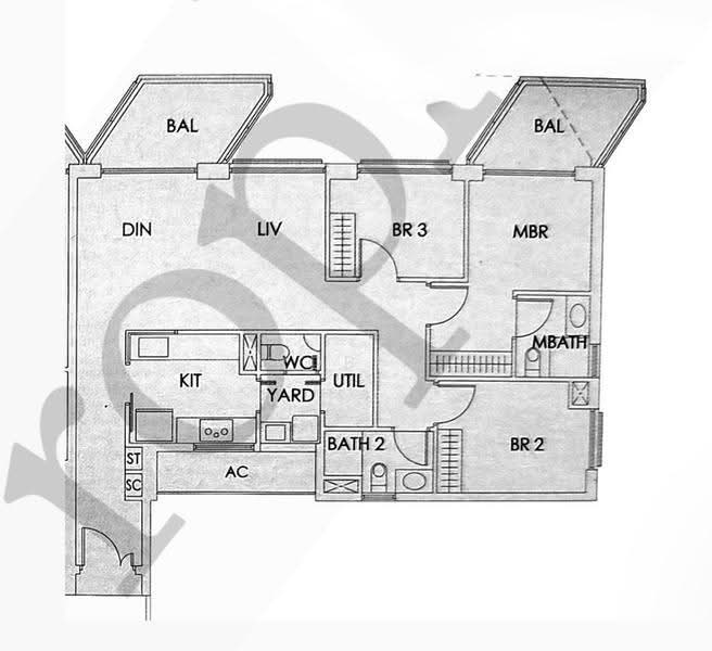 Sky Habitat, 7 Bishan Street 15, Ang Mo Kio / Bishan / Thomson, 3 Bedrooms, 1,249 sqft, Condominium For Sale, by Robin Chan, 500263310 - PropertyGuru.com.sg