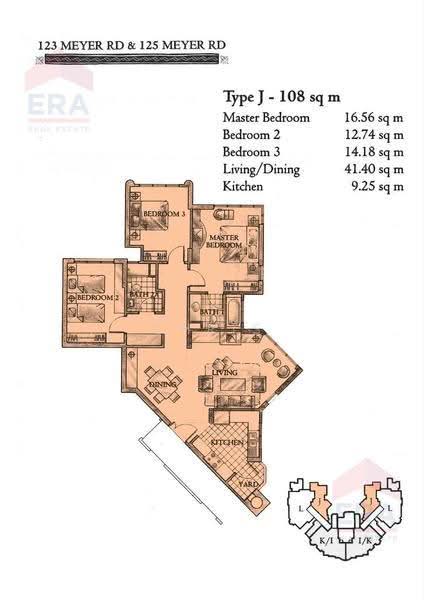The Makena, 125 Meyer Road, East Coast / Marine Parade, 3 Bedrooms, 1,152 sqft, Condominium For Sale, by Chris Kwek, 500263333 - PropertyGuru.com.sg