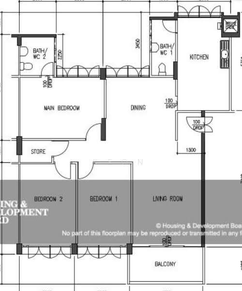 310 Serangoon Avenue 2, 310 Serangoon Avenue 2, Hougang / Punggol / Sengkang, 3 Bedrooms, 1,302 sqft, HDB Flat For Sale, by Keon Ang, 500263345 - PropertyGuru.com.sg