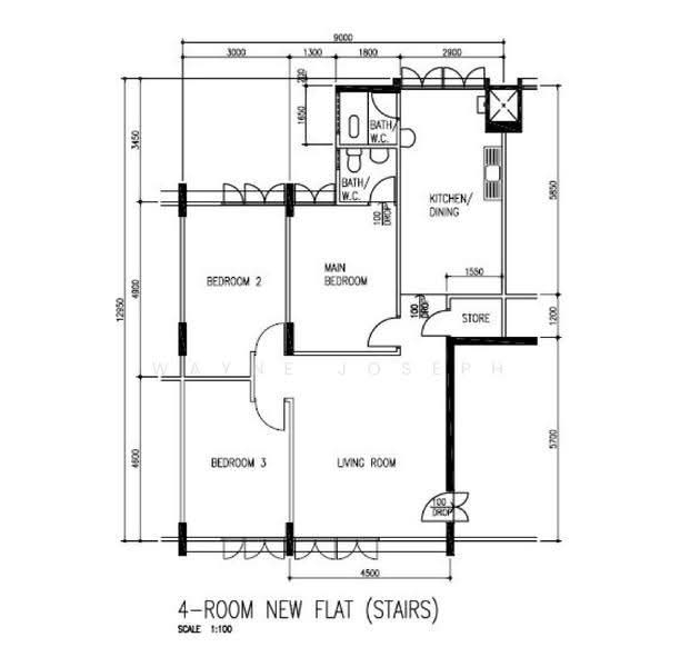 522 Ang Mo Kio Avenue 5, 522 522, Ang Mo Kio / Bishan / Thomson, 3 Bedrooms, 979 sqft, HDB Flat For Sale, by Wayne Joseph Ong 王伟洋, 500263372 - PropertyGuru.com.sg