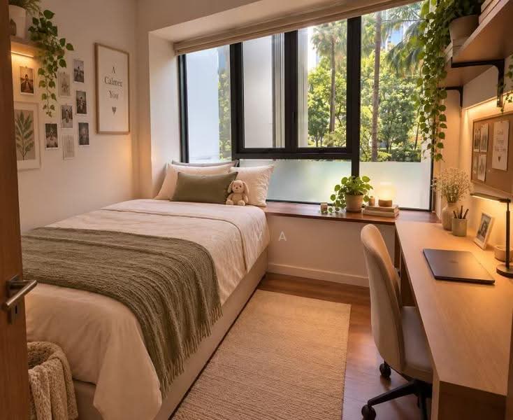 CHEAP CHEAP CHEAPHundred Trees 2+S can be converted into a 3-bedroom unit, Buona Vista / West Coast / Clementi New Town, 2 Bedrooms, 915 sqft, Condominium For Sale, by Elva Elva Ouyang, 500263384 - Bedroom - PropertyGuru.com.sg