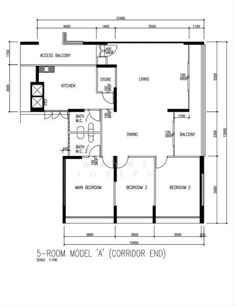 104 Jalan Rajah, 104 104, Balestier / Toa Payoh, 3 Bedrooms, 1,485 sqft, HDB Flat For Sale, by Wayne Joseph Ong 王伟洋, 500263385 - PropertyGuru.com.sg