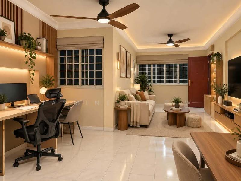 208 Yishun Street 21, 208 Yishun Street 21, Sembawang / Yishun, 3 Bedrooms, 1,001 sqft, HDB Flat For Sale, by Jasmine Lee T W, 500263507 - Study - PropertyGuru.com.sg