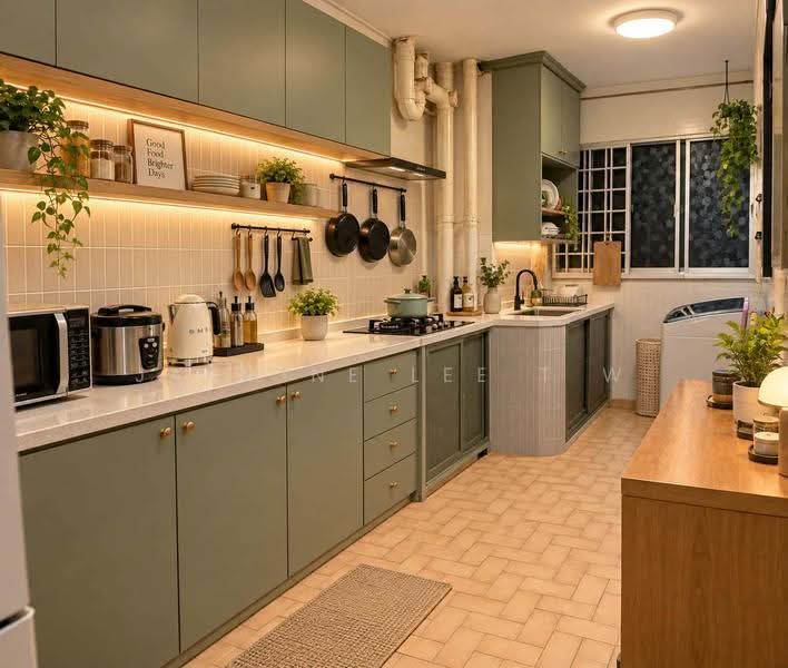 208 Yishun Street 21, 208 Yishun Street 21, Sembawang / Yishun, 3 Bedrooms, 1,001 sqft, HDB Flat For Sale, by Jasmine Lee T W, 500263507 - Kitchen - PropertyGuru.com.sg