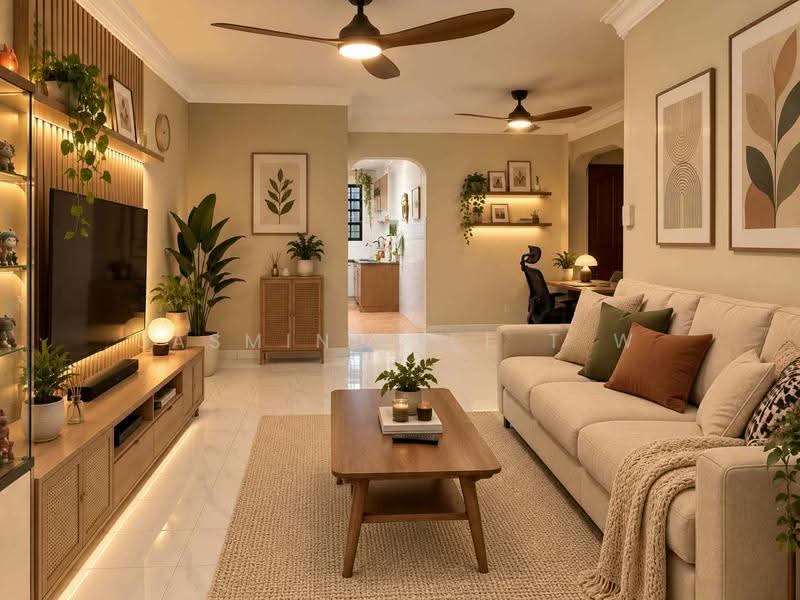 208 Yishun Street 21, 208 Yishun Street 21, Sembawang / Yishun, 3 Bedrooms, 1,001 sqft, HDB Flat For Sale, by Jasmine Lee T W, 500263507 - Living Room - PropertyGuru.com.sg