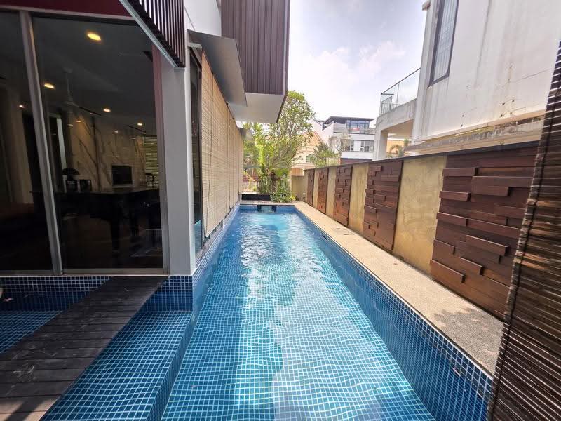 Upper Neram Road, Upper Neram Road, Seletar / Yio Chu Kang, 4 Bedrooms, 5,000 sqft, Semi-Detached House For Rent, by Neo Chee Seng, 500263536 - Pool - PropertyGuru.com.sg