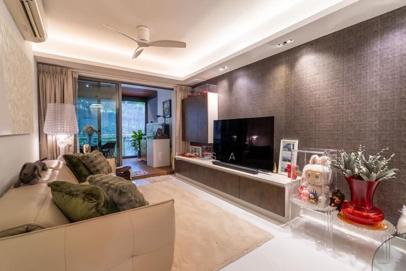 Parc Olympia, 60 Flora Drive, Changi Airport / Changi Village, 3 Bedrooms, 1,453 sqft, Condominium For Sale, by Tessa Pan, 500263616 - Living Room - PropertyGuru.com.sg